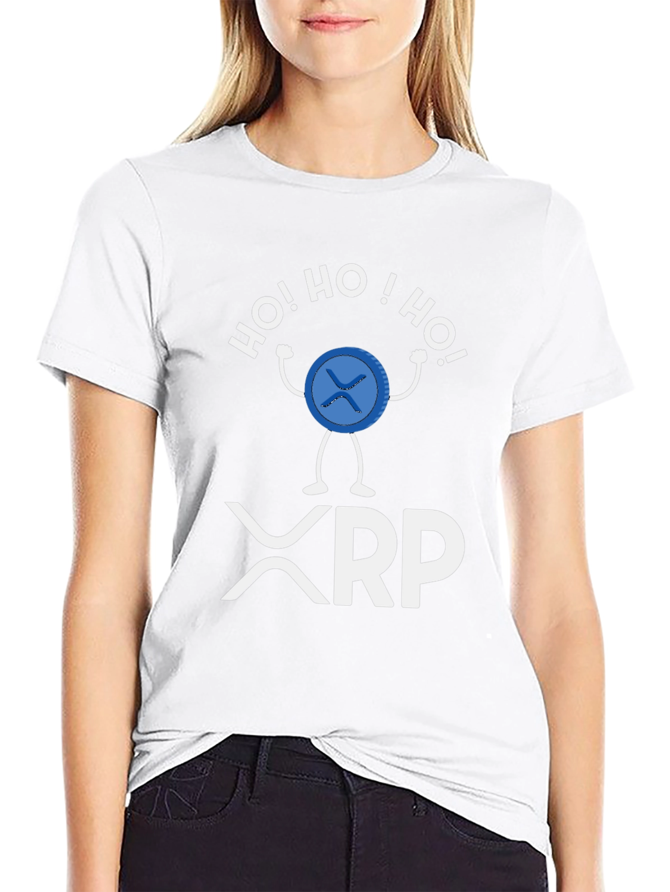 XRP Christmas T-Shirt - Ho Ho Ho Crypto Tee