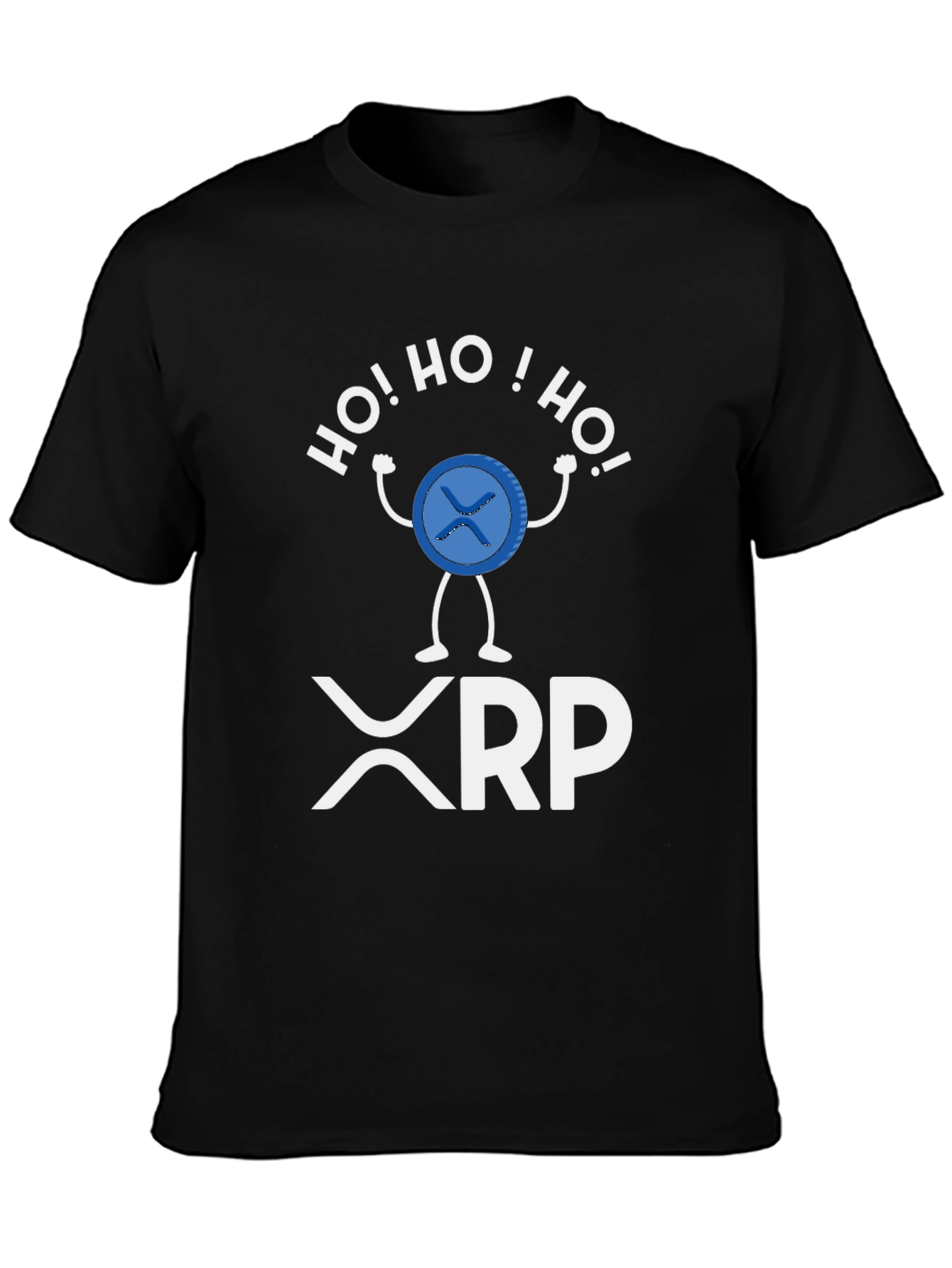 XRP Christmas T-Shirt - Ho Ho Ho Crypto Tee