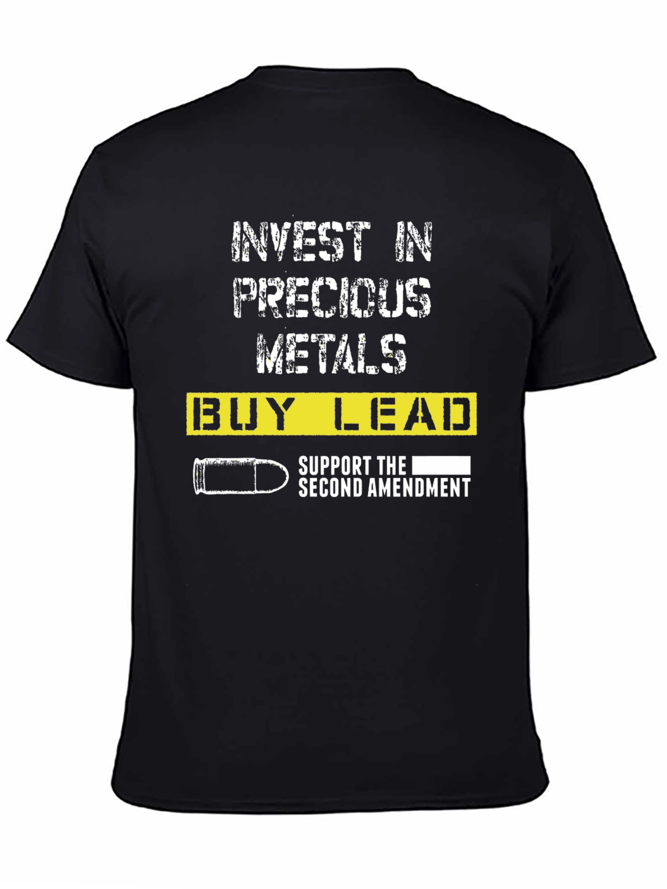 Invest in Lead T-Shirt - Second Amendment Support