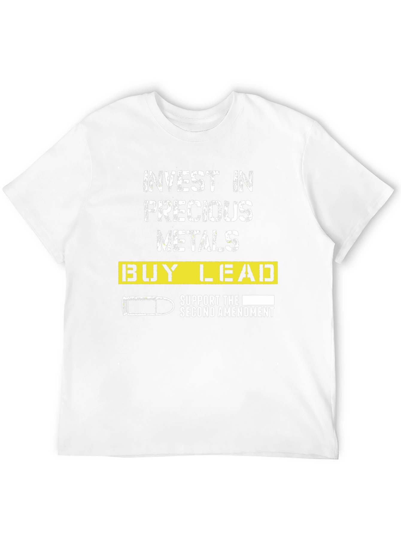 Invest in Lead T-Shirt - Second Amendment Support