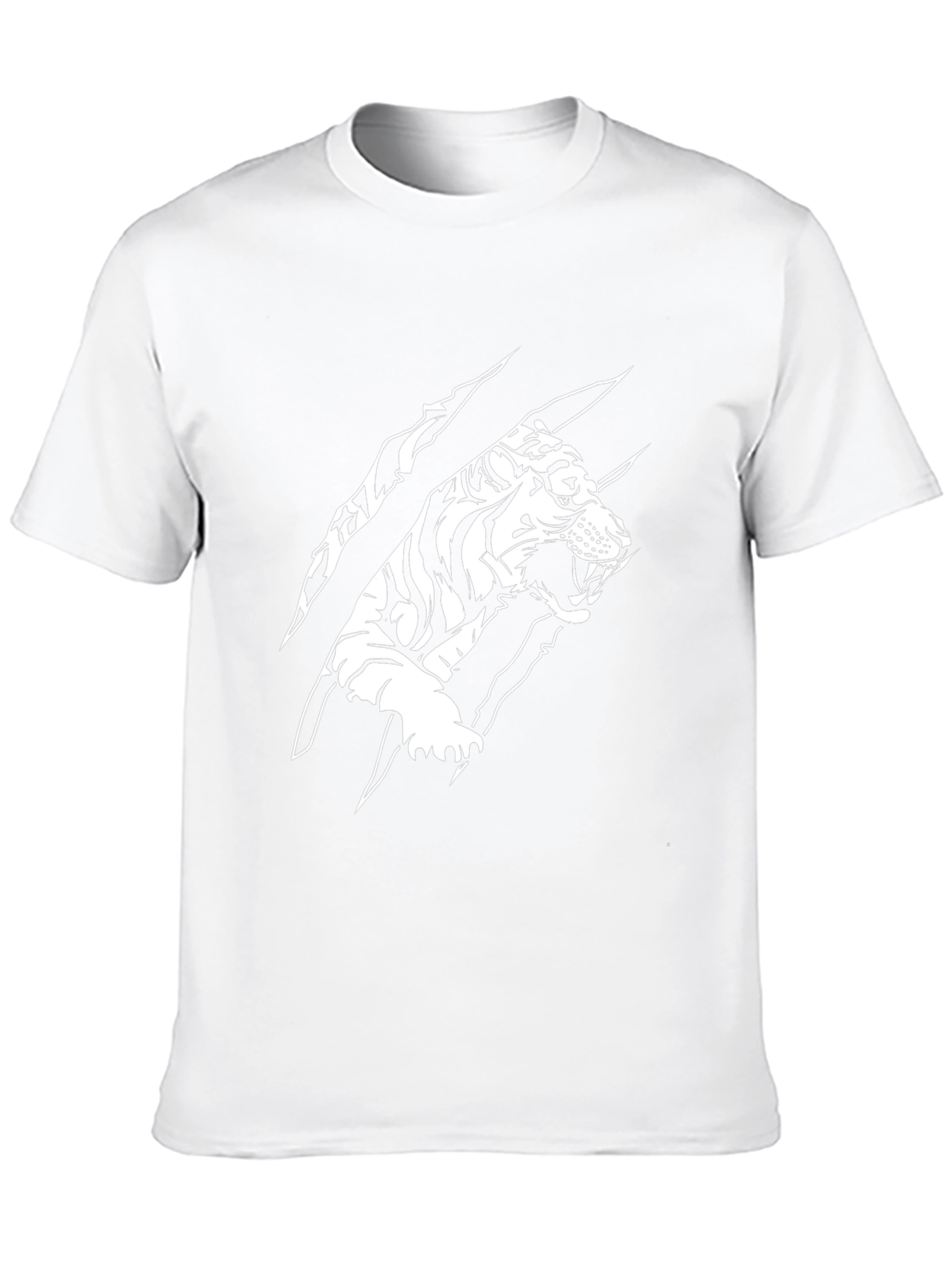 Tiger Graphic Tee - Fierce Black T-Shirt