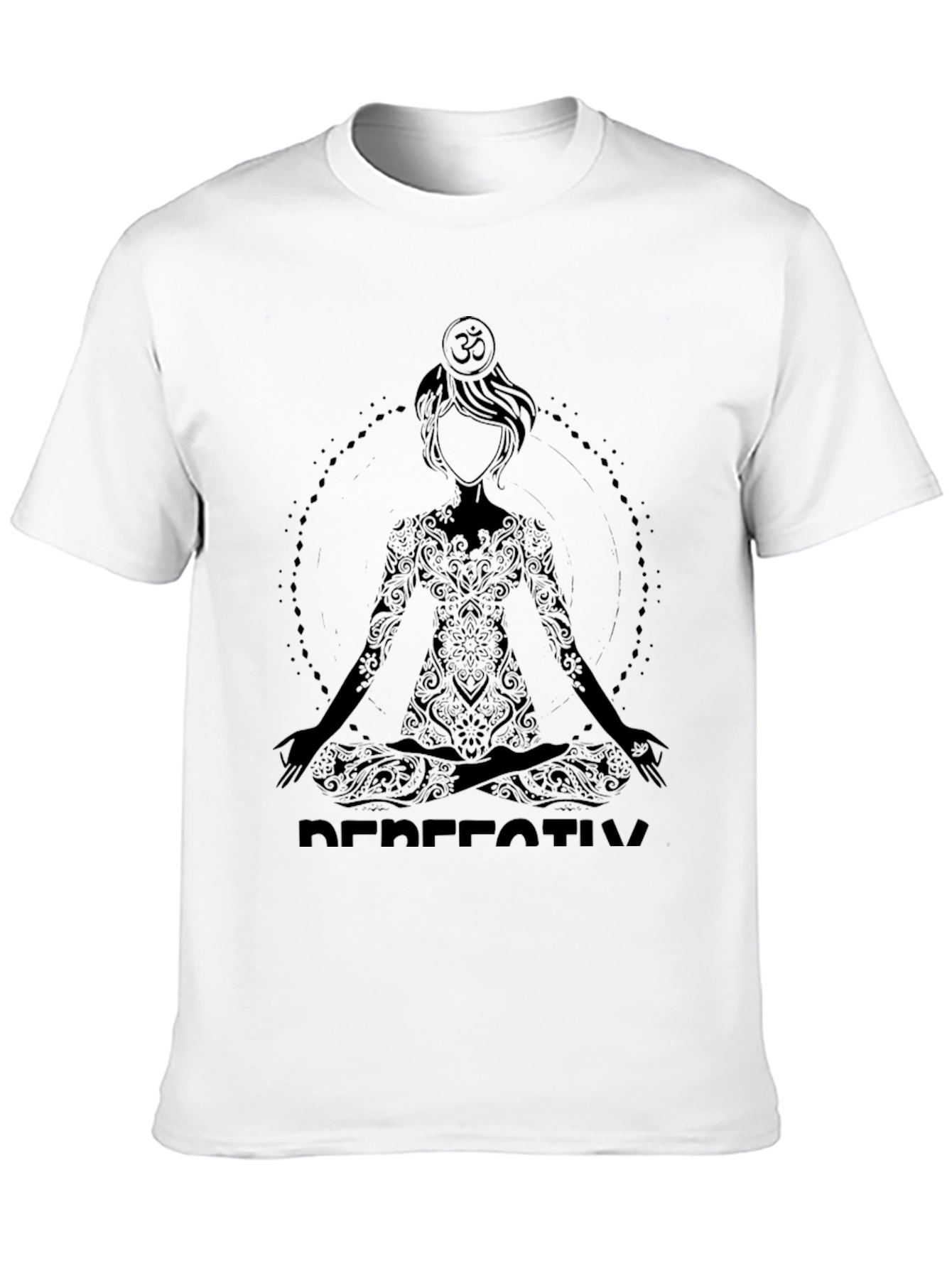 Meditative Lotus Pose Graphic Tee