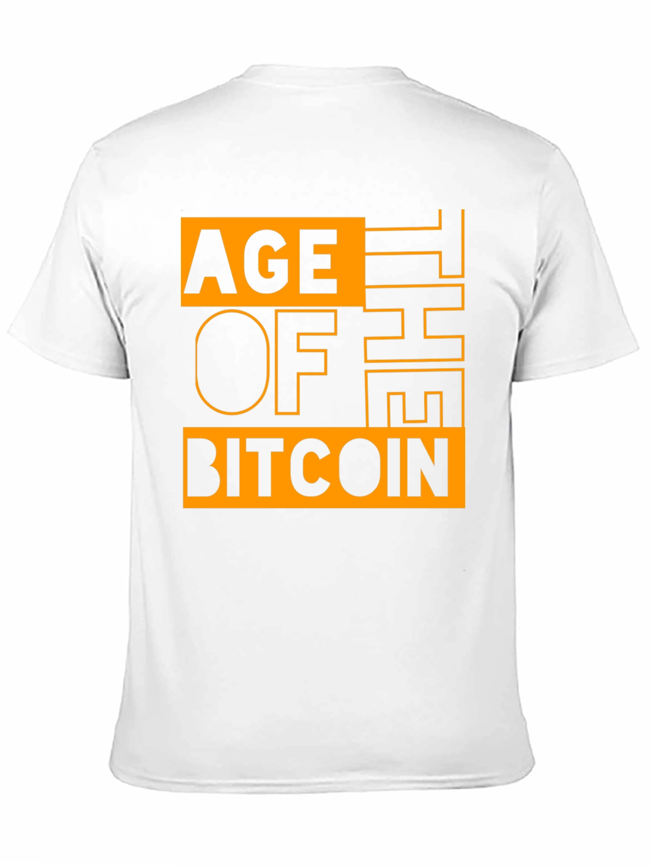 Age of Bitcoin Graphic Print T-Shirt