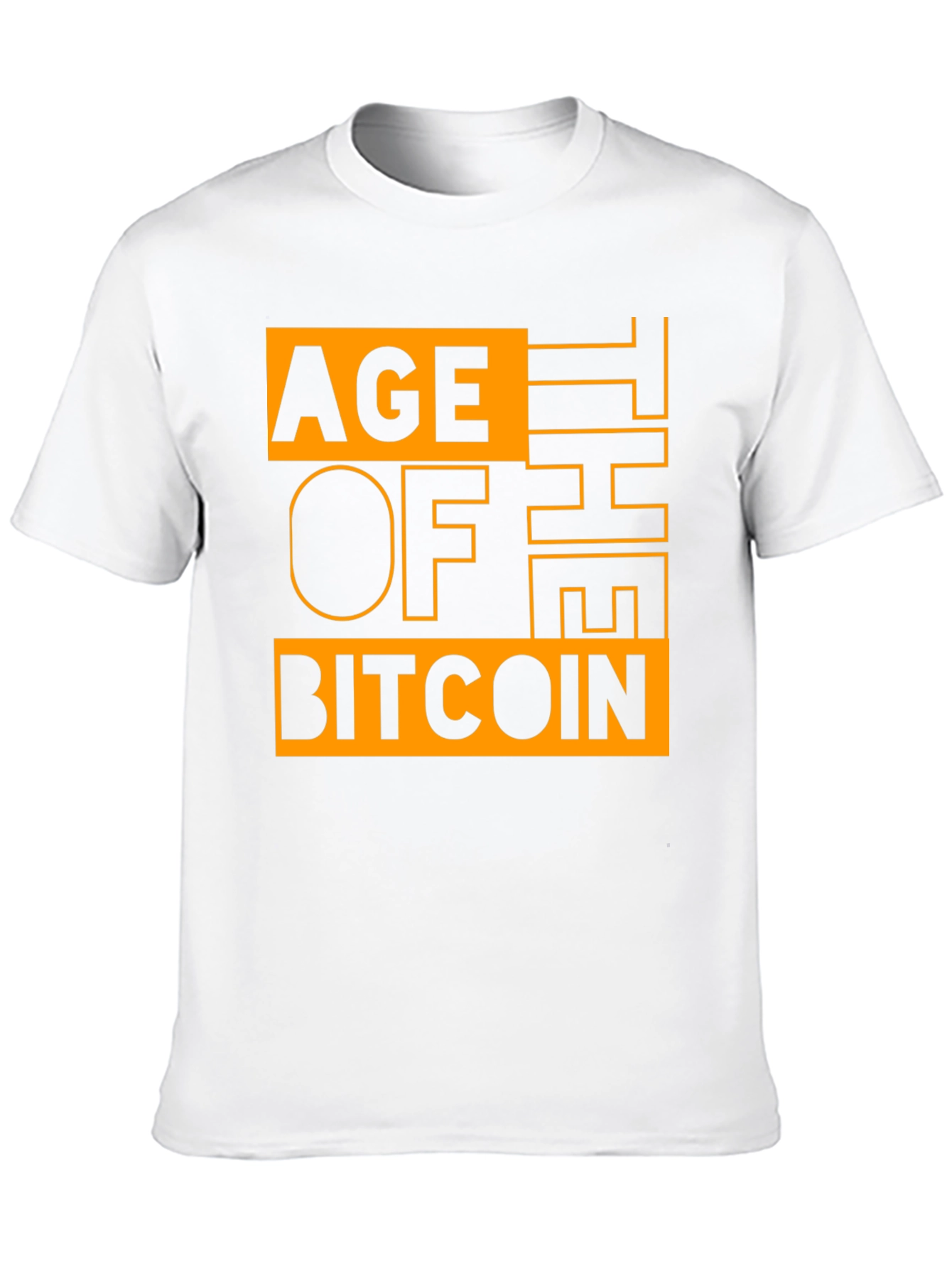 Age of Bitcoin Graphic Print T-Shirt