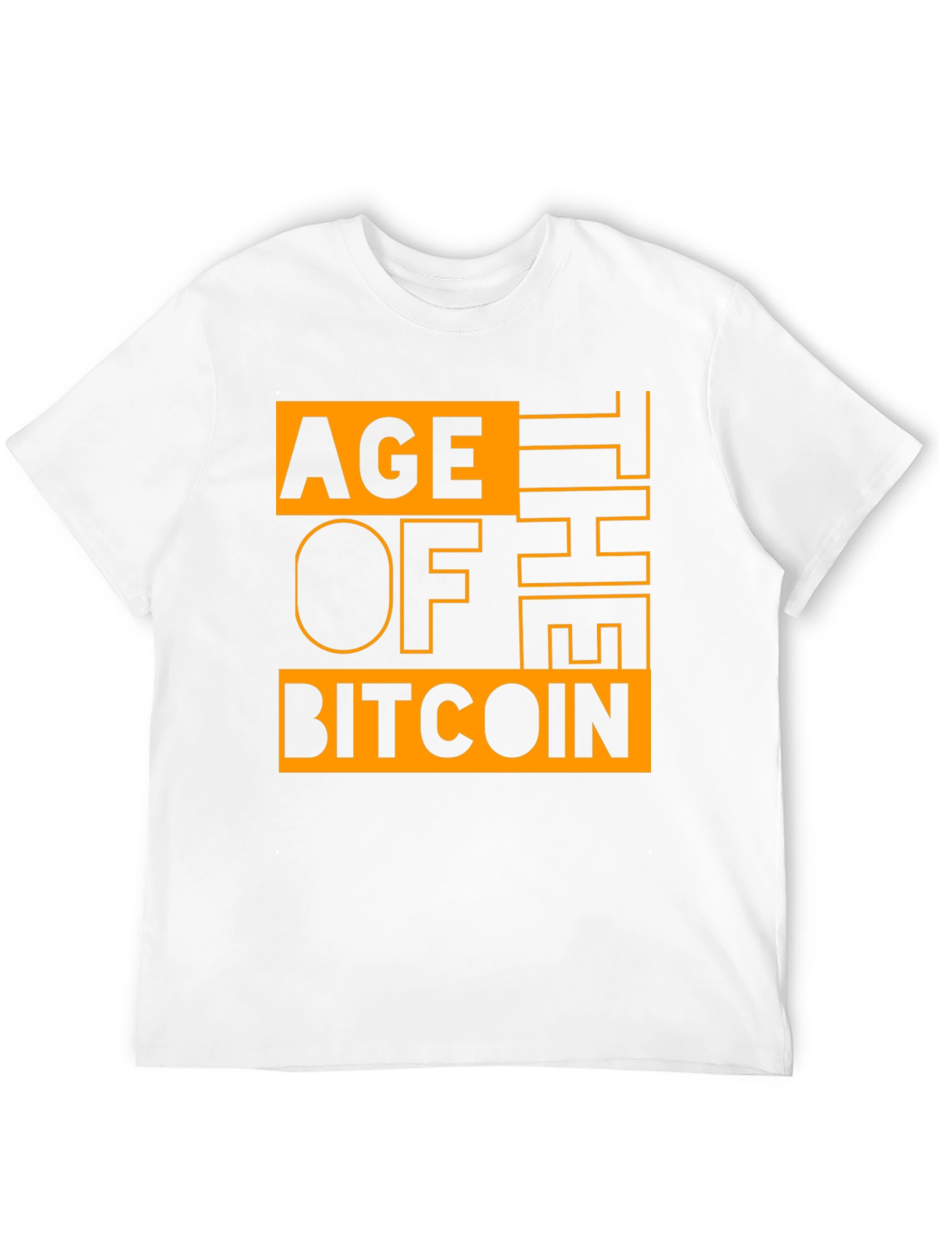 Age of Bitcoin Graphic Print T-Shirt