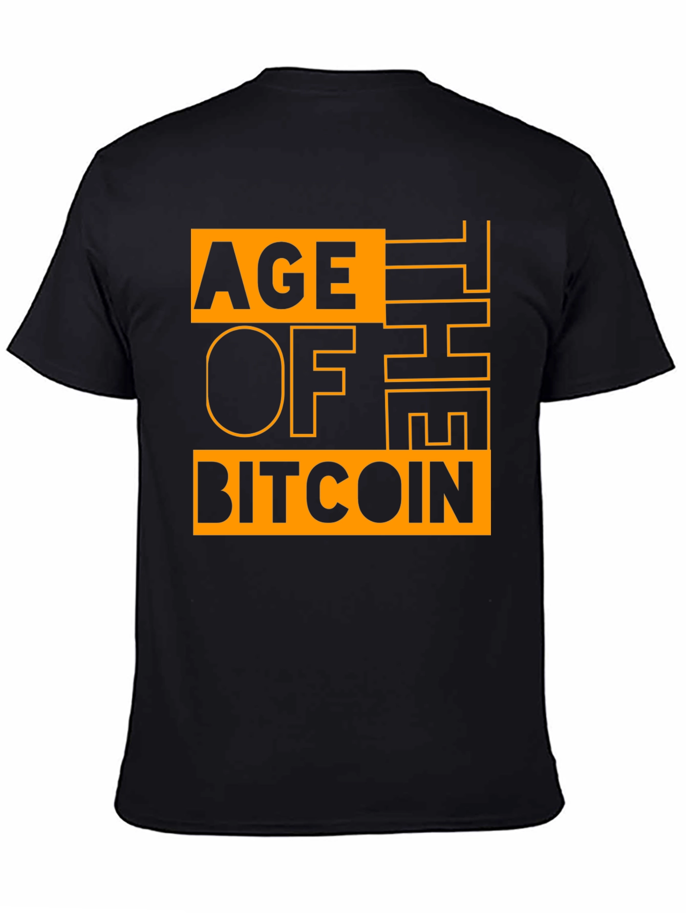 Age of Bitcoin Graphic Print T-Shirt