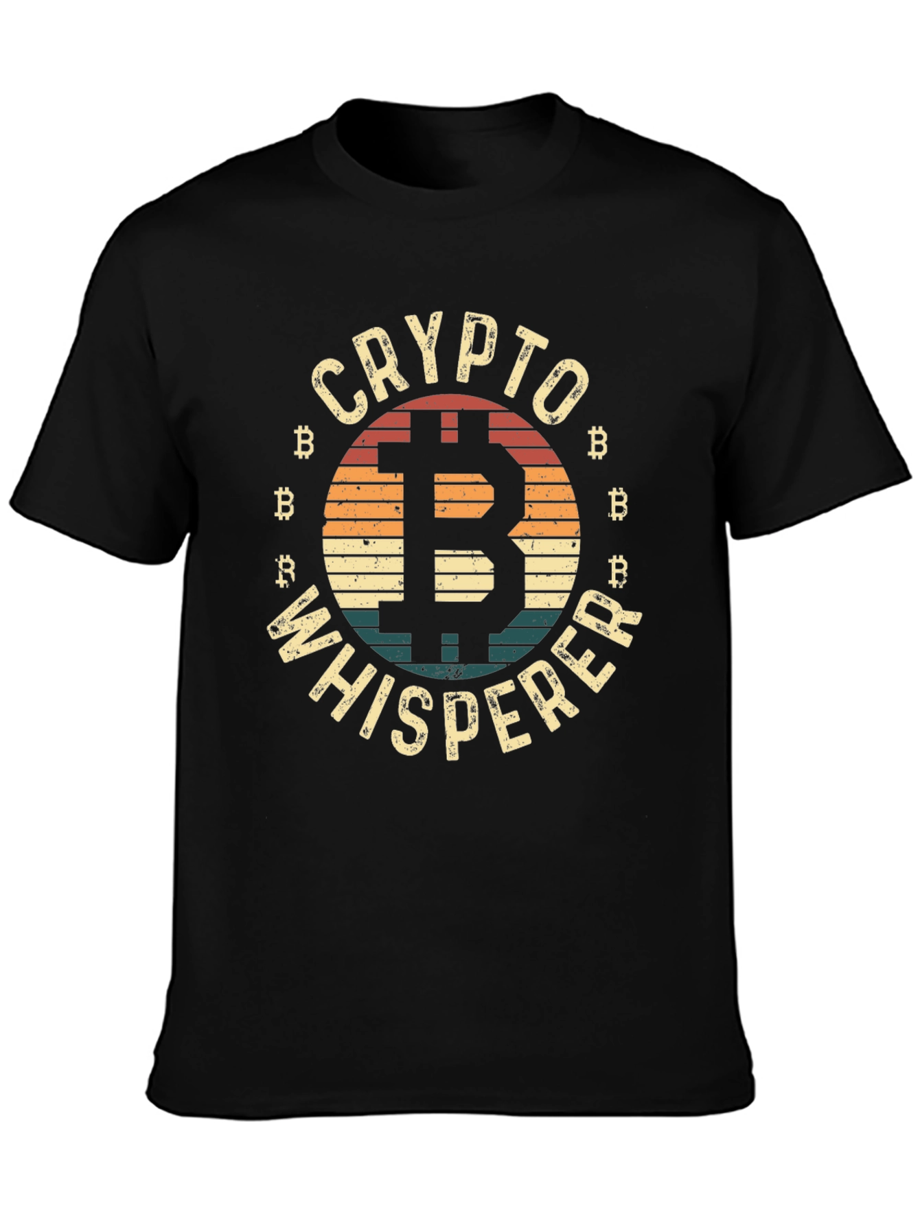 Crypto Whisperer Graphic Tee - Bitcoin T-Shirt