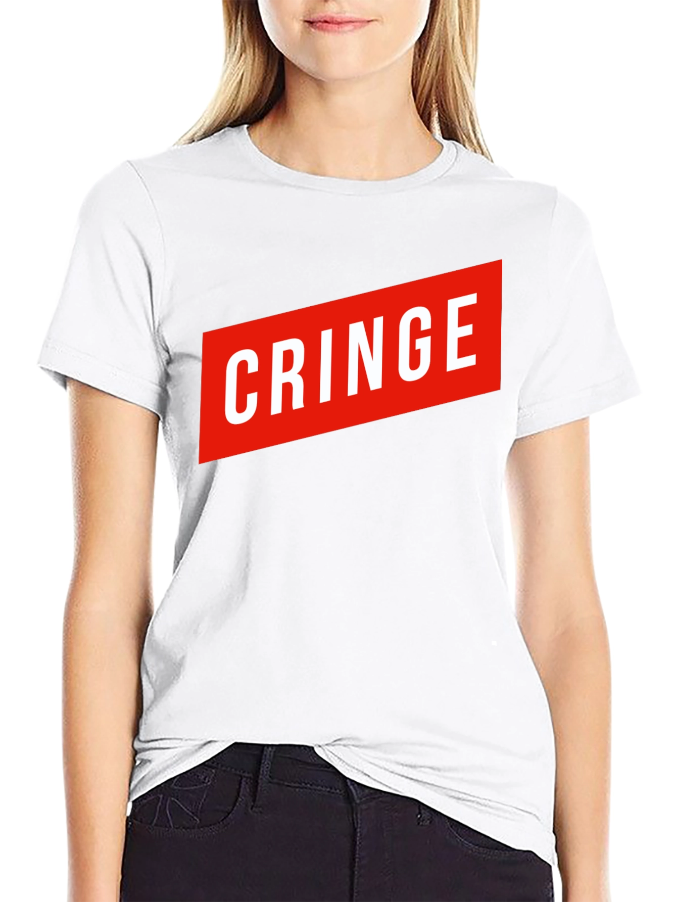 Cringe Graphic T-Shirt - Funny Meme Tee