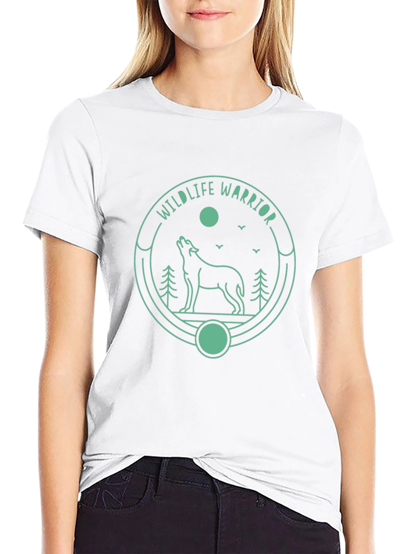 Wildlife Warrior Graphic Tee - Nature Lover Shirt
