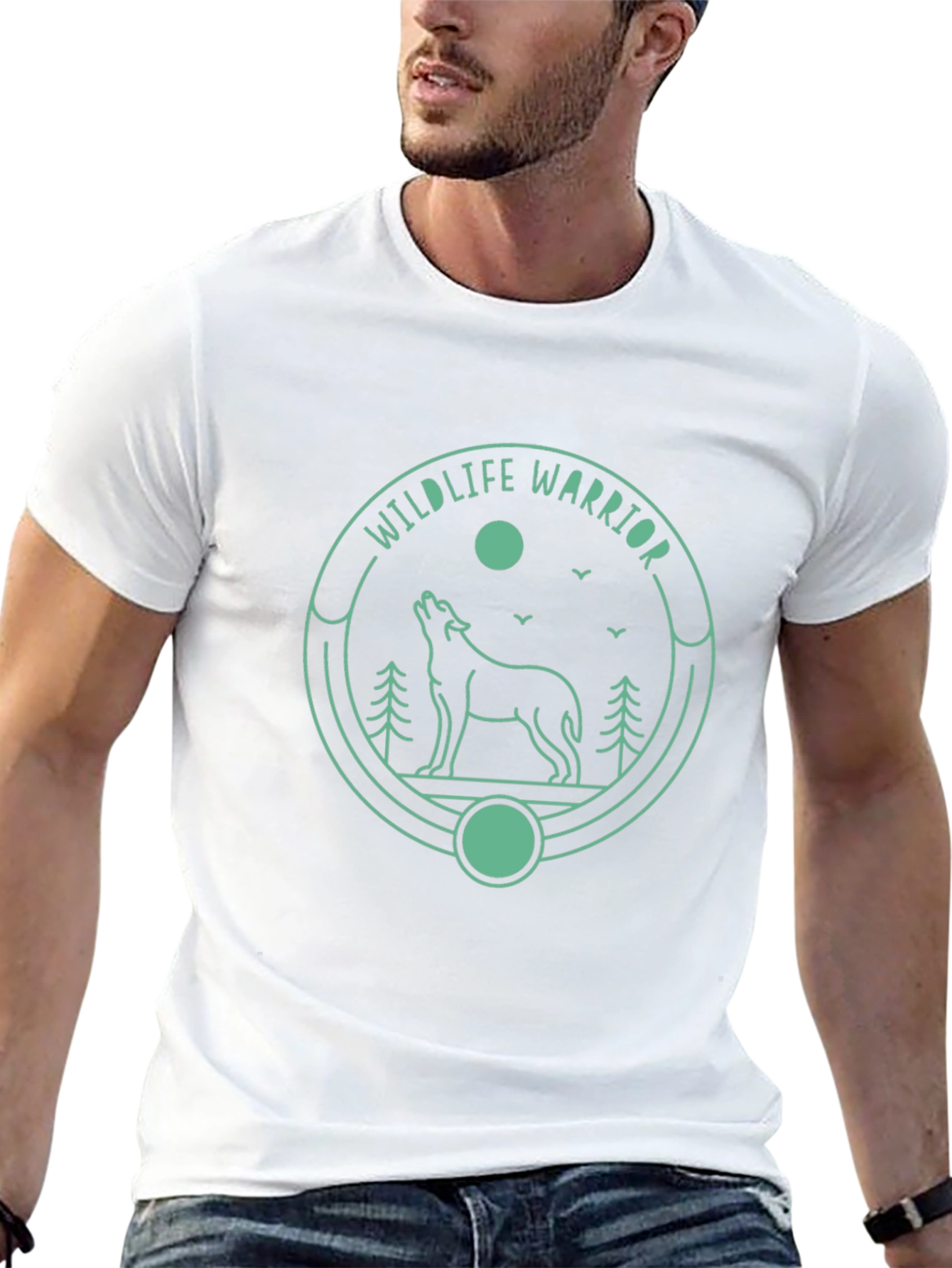 Wildlife Warrior Graphic Tee - Nature Lover Shirt