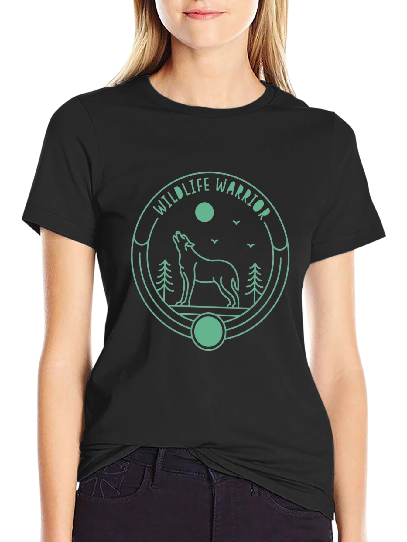 Wildlife Warrior Graphic Tee - Nature Lover Shirt