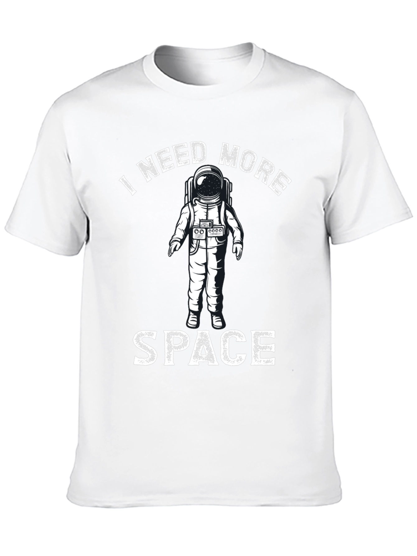 I Need More Space Astronaut Graphic T-Shirt