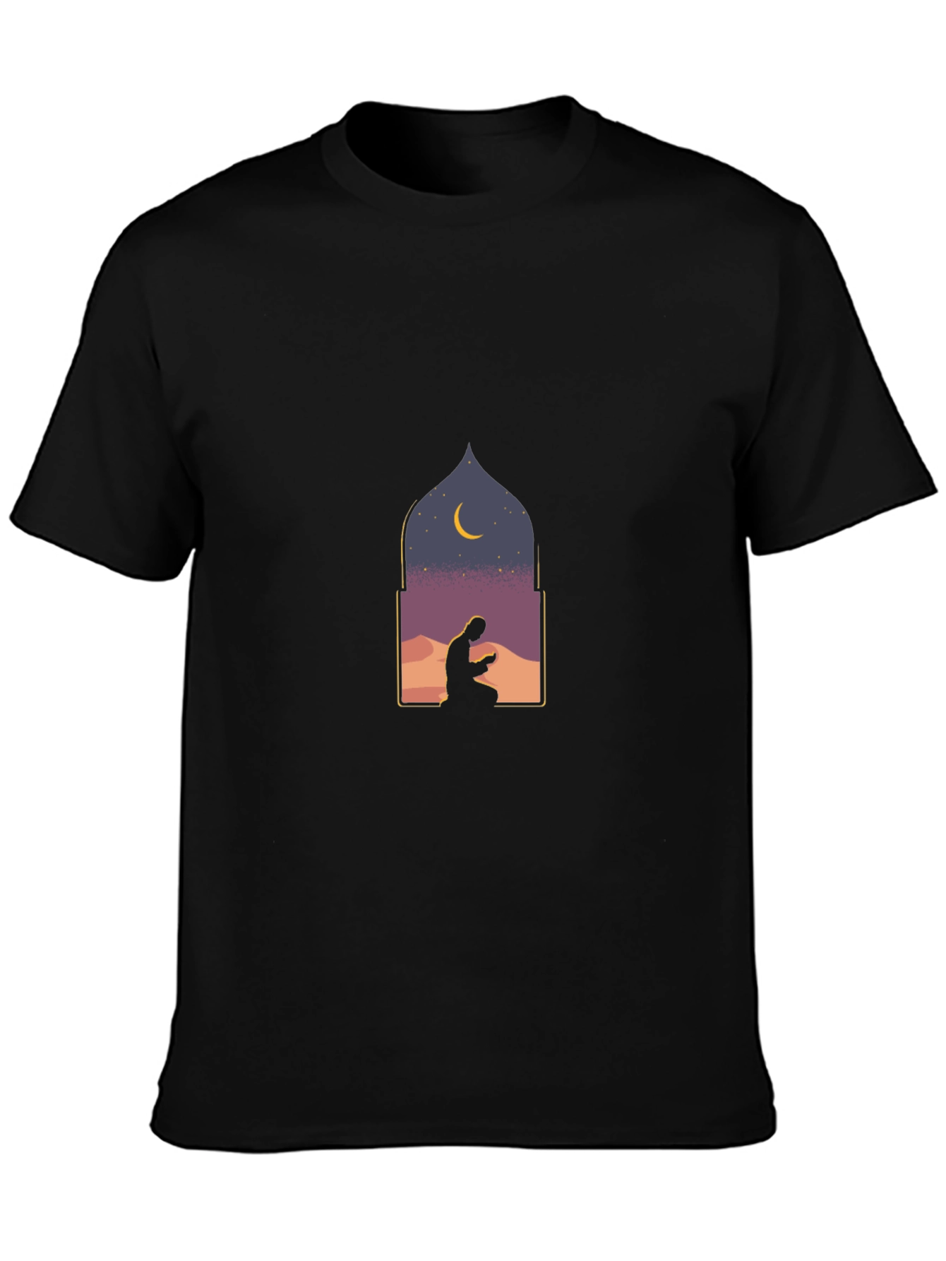 Prayer Silhouette Graphic Tee