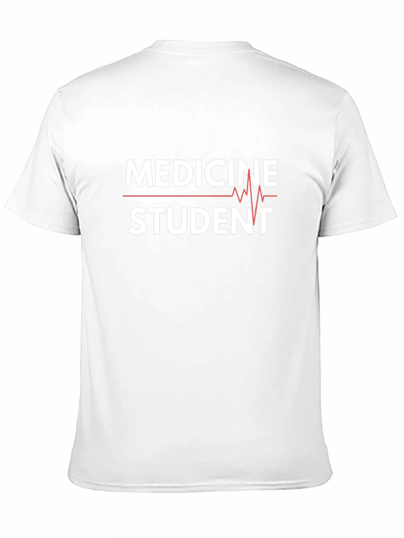 Medicine Student T-Shirt - Black Graphic Print