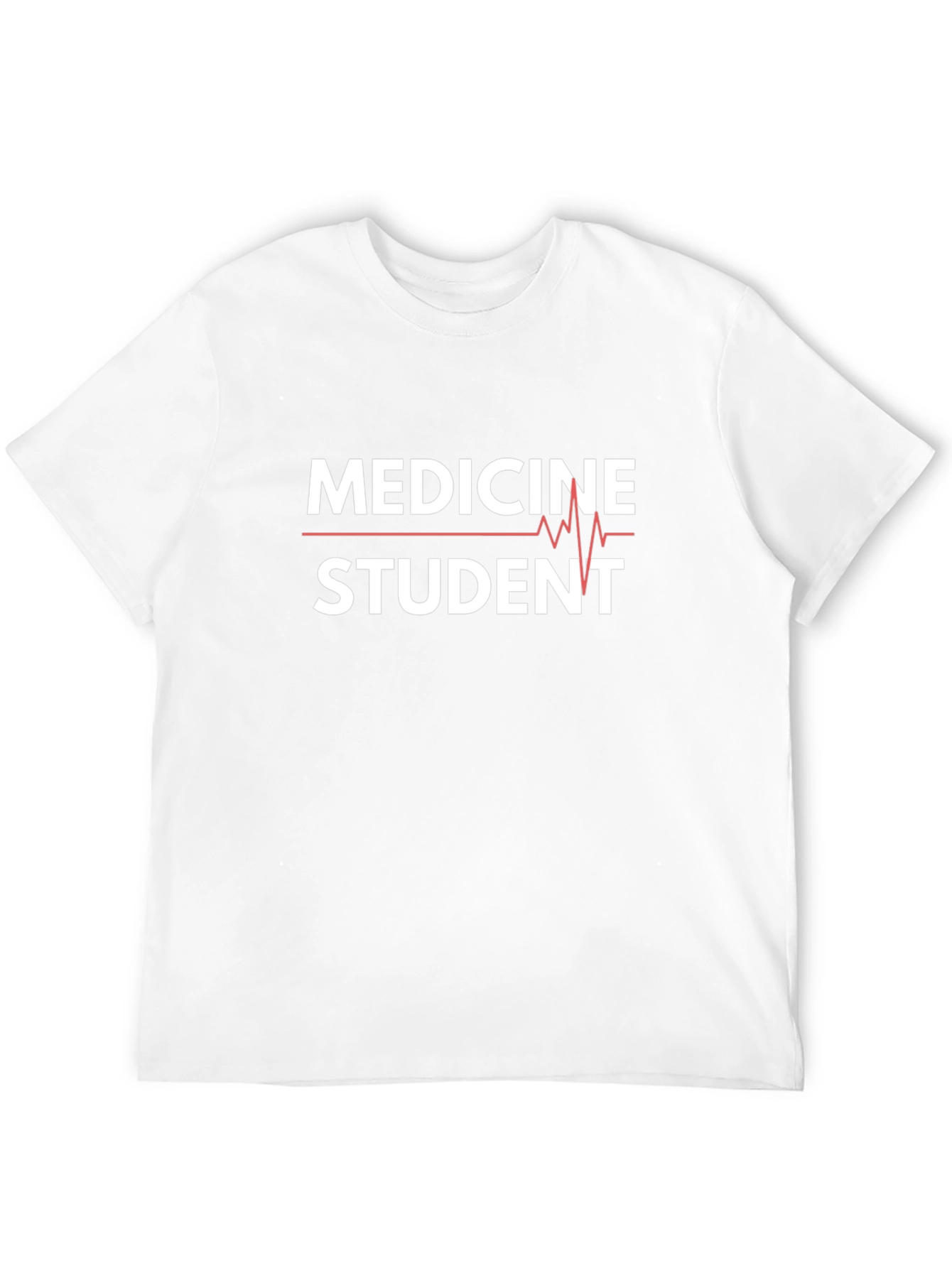 Medicine Student T-Shirt - Black Graphic Print