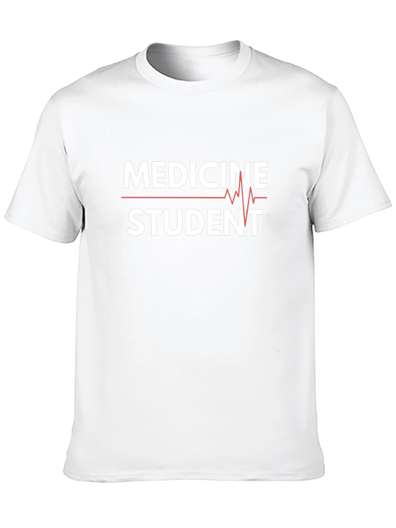 Medicine Student T-Shirt - Black Graphic Print