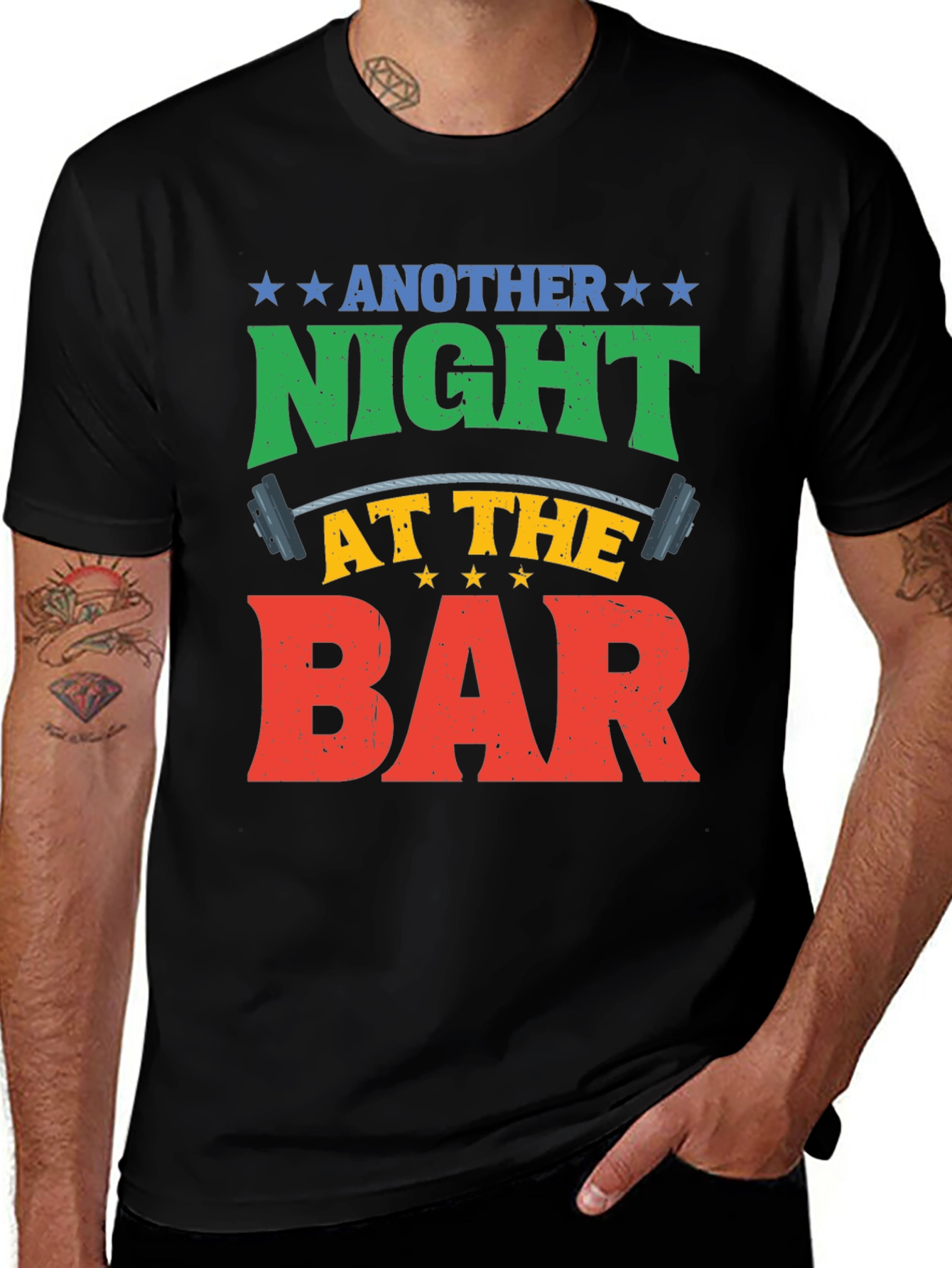 Another Night at the Bar Workout T-Shirt