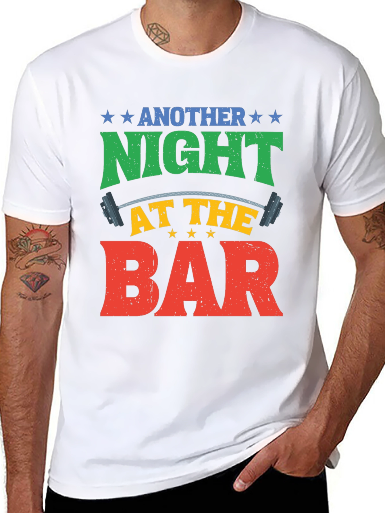 Another Night at the Bar Workout T-Shirt