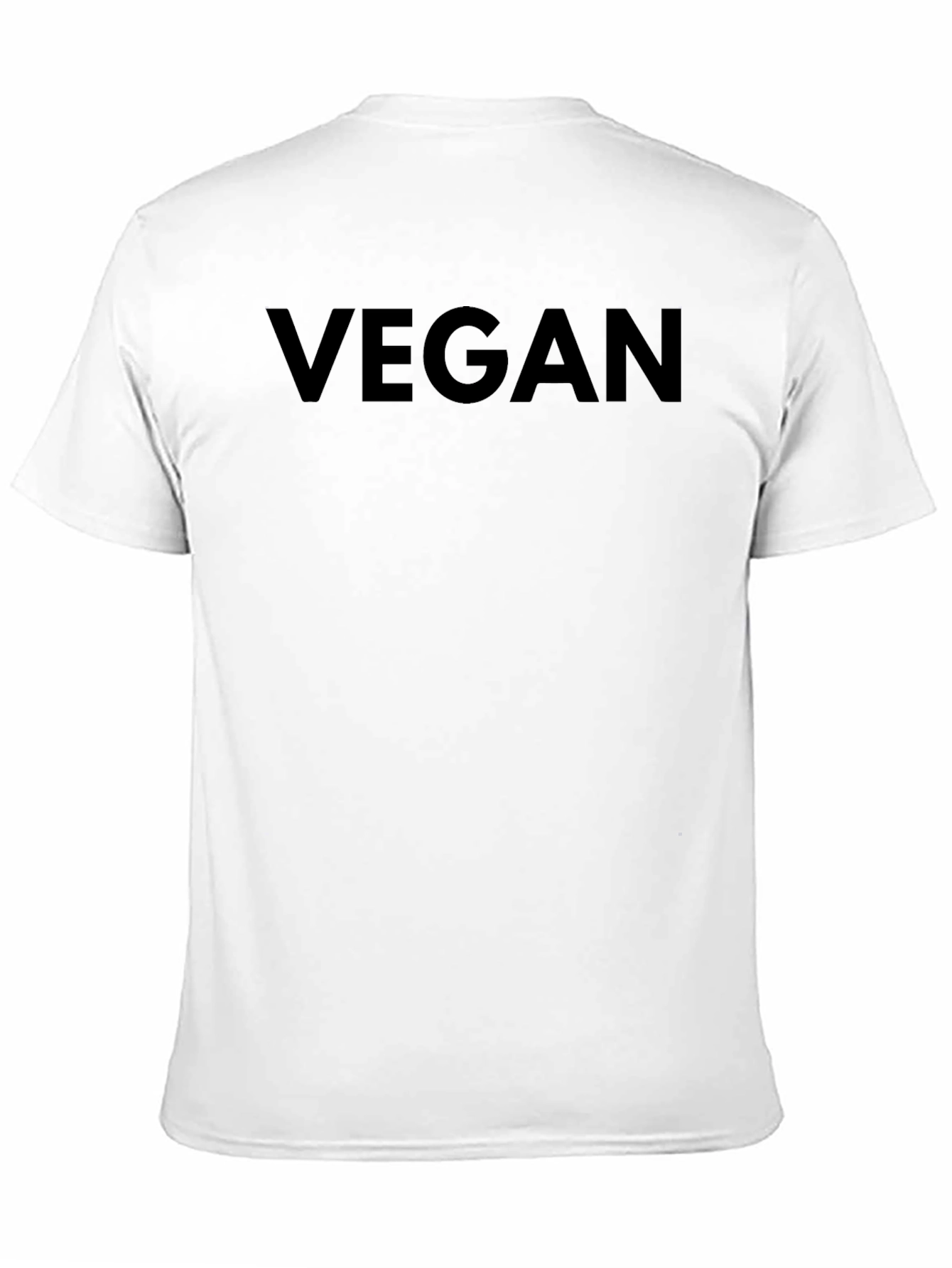 Vegan Statement Black T-Shirt