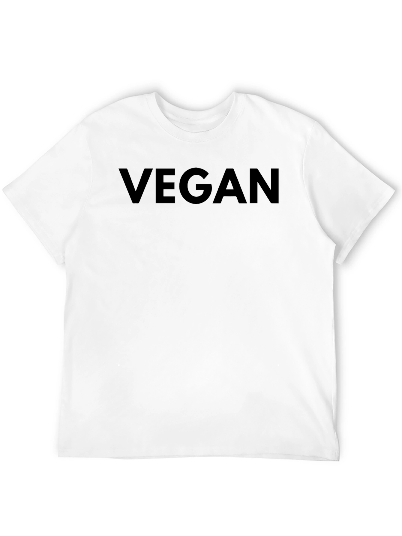 Vegan Statement Black T-Shirt