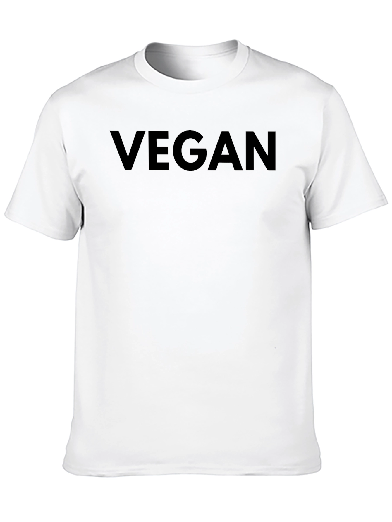 Vegan Statement Black T-Shirt