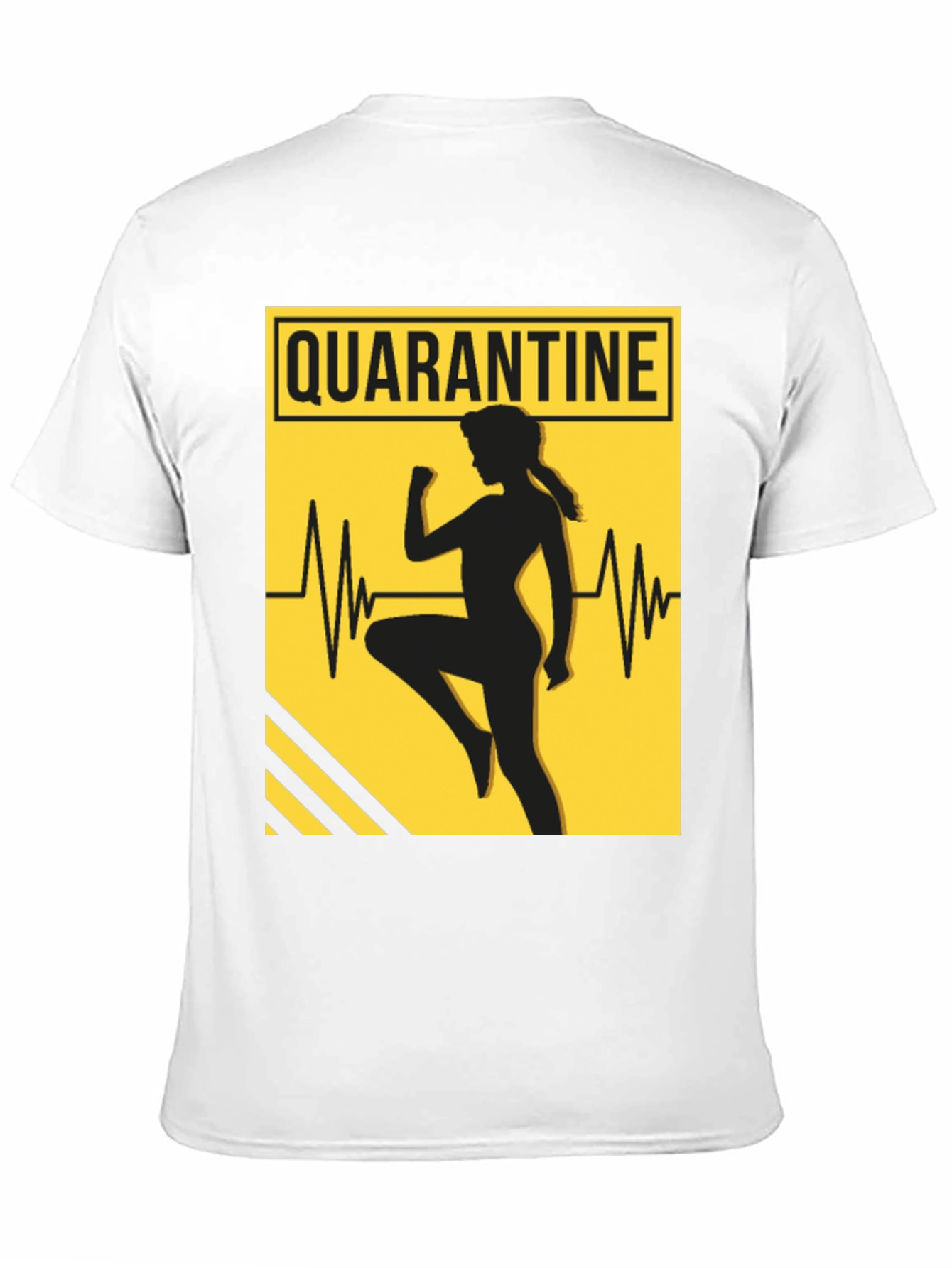 Quarantine Workout T-Shirt - Stay Active in Style
