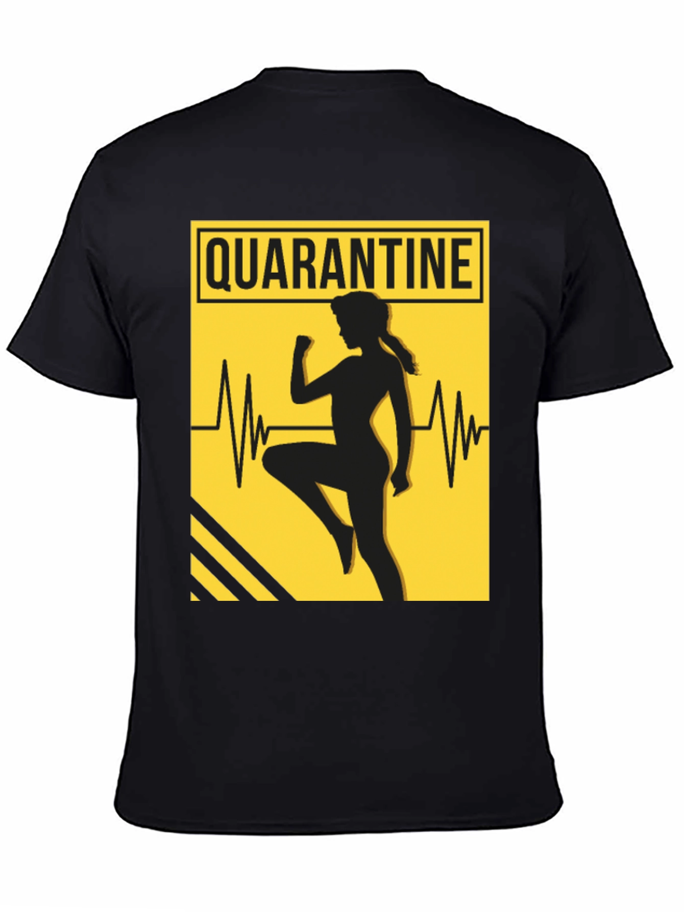 Quarantine Workout T-Shirt - Stay Active in Style