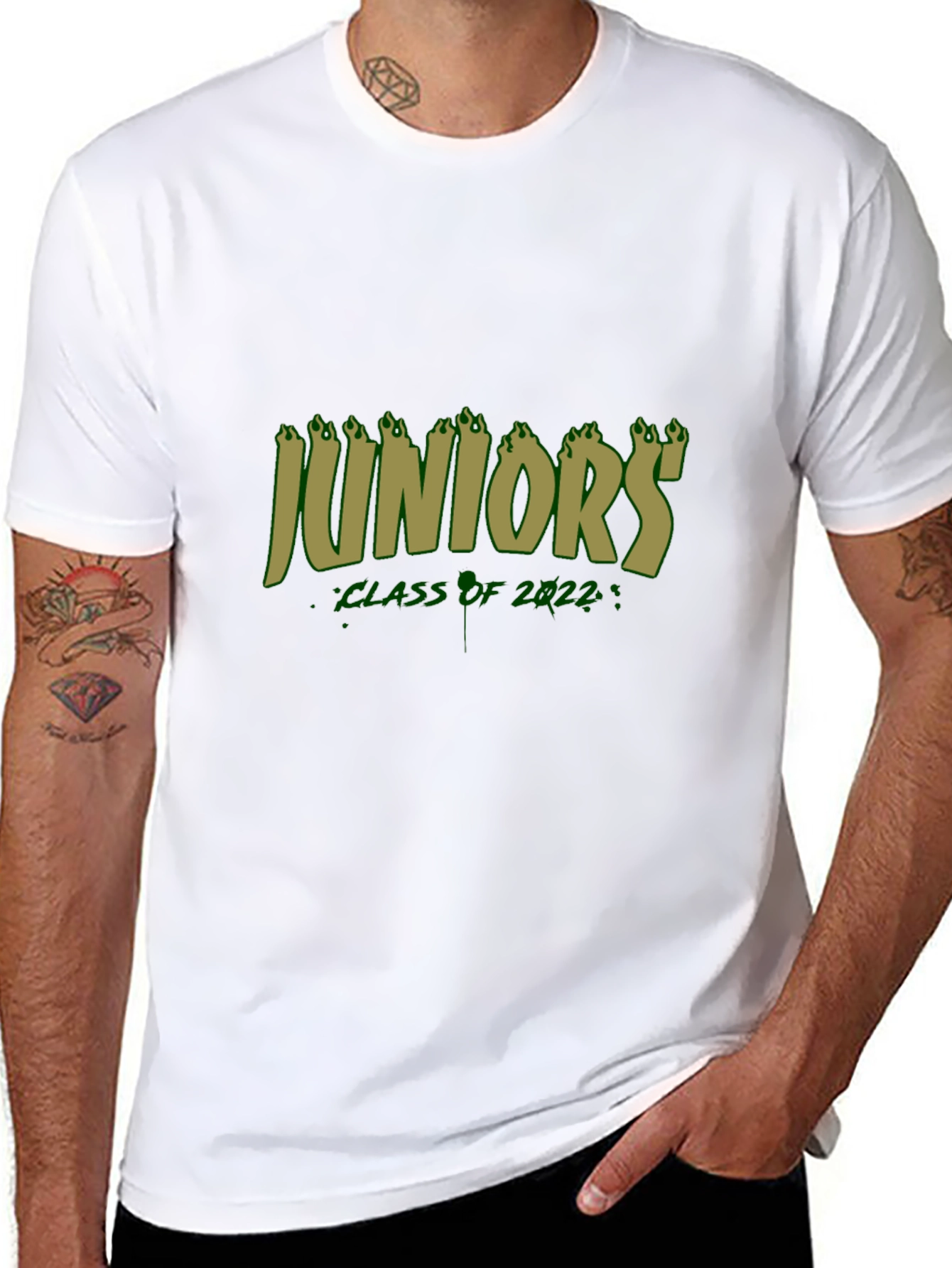 Juniors Class of 2022 Graphic Print Tee