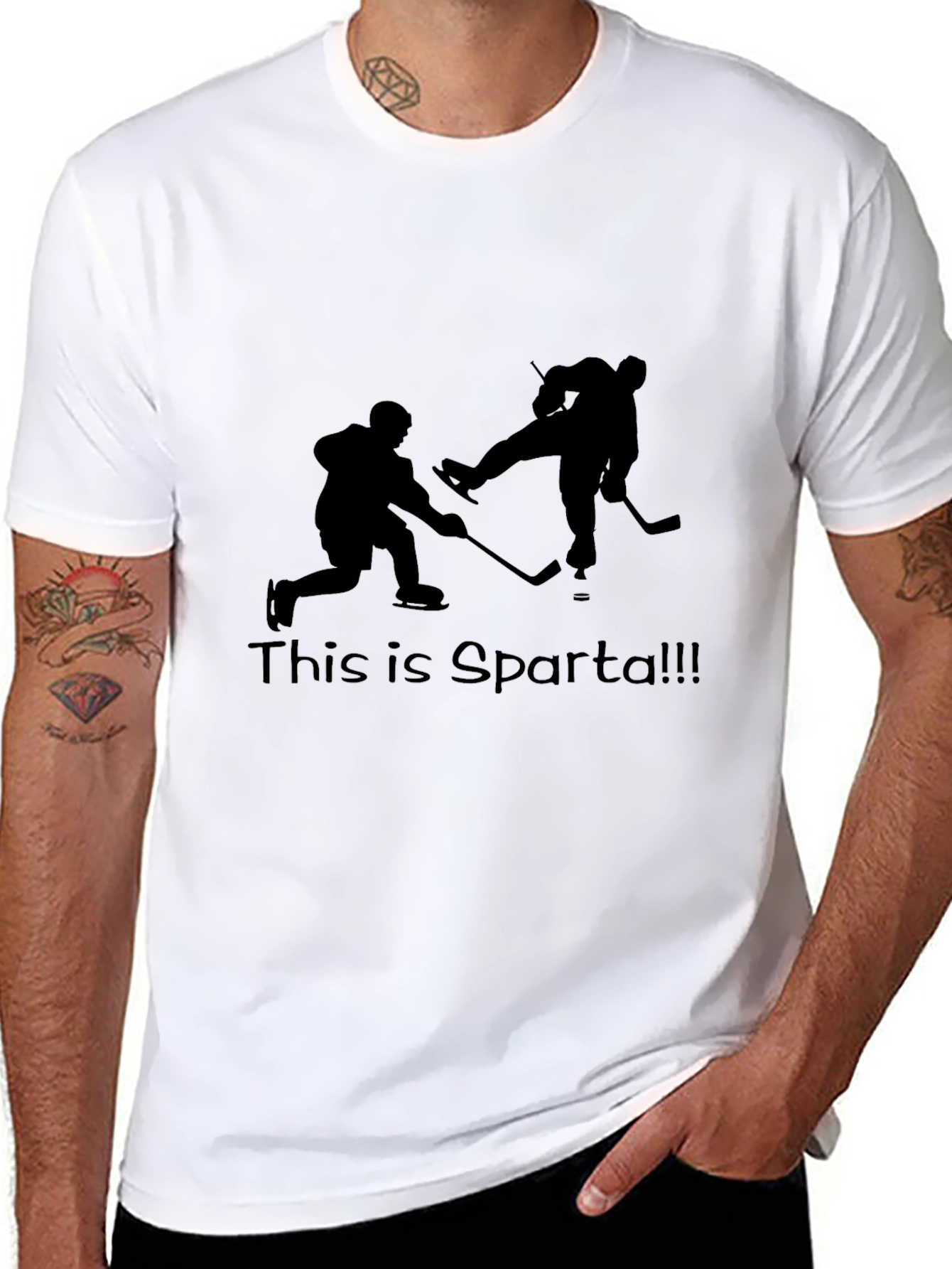 This is Sparta Hockey T-Shirt
