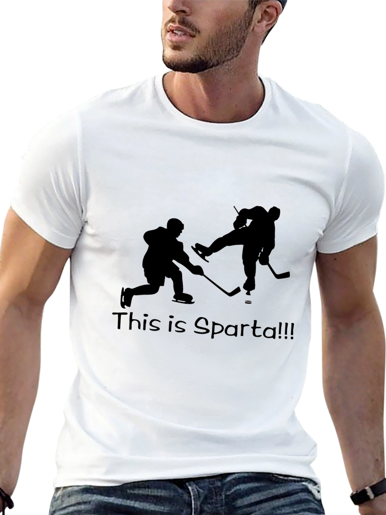 This is Sparta Hockey T-Shirt