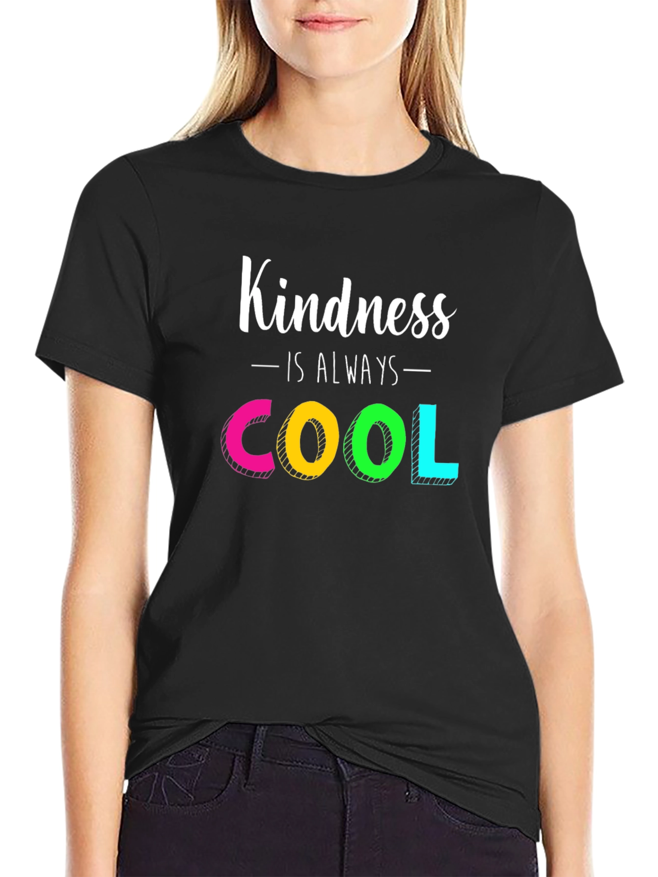 Kindness is Always Cool T-Shirt - Positive Vibes Tee