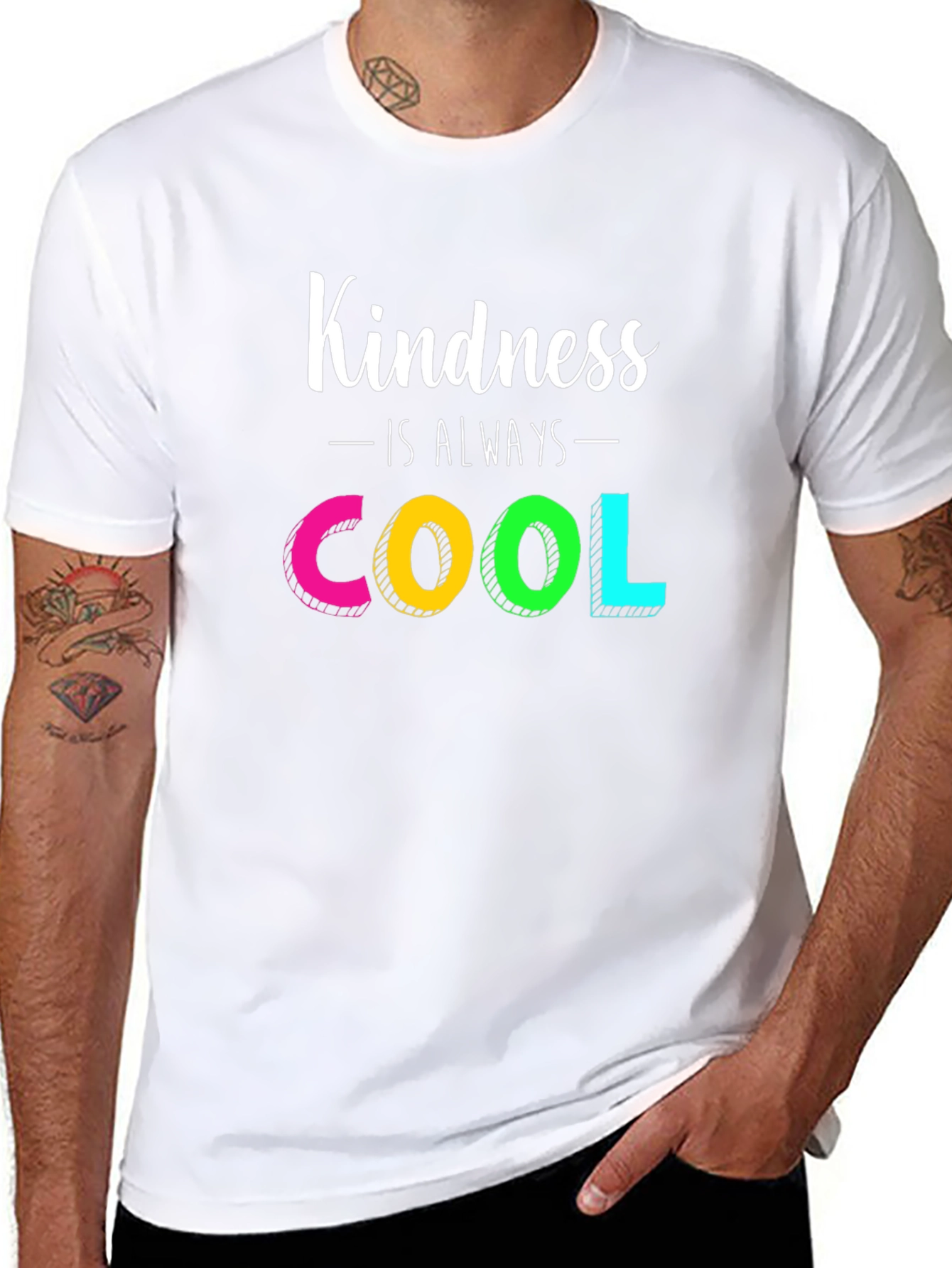 Kindness is Always Cool T-Shirt - Positive Vibes Tee
