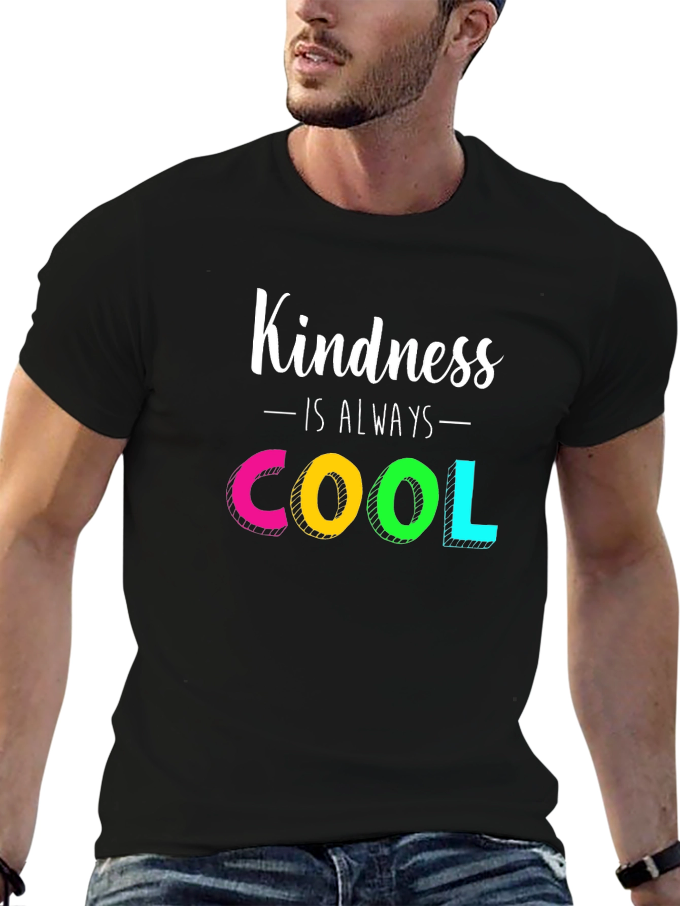 Kindness is Always Cool T-Shirt - Positive Vibes Tee