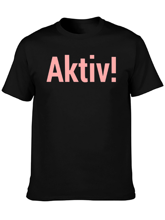 Aktiv! Black T-Shirt