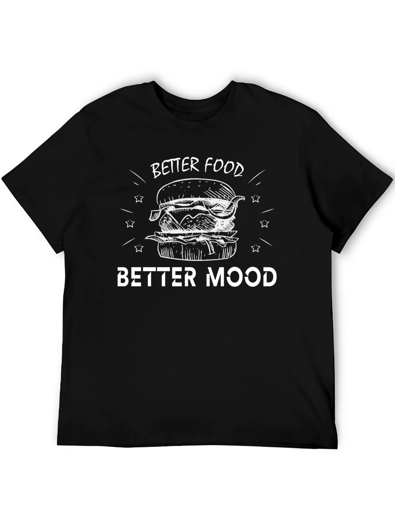 Better Food Better Mood Graphic T-Shirt