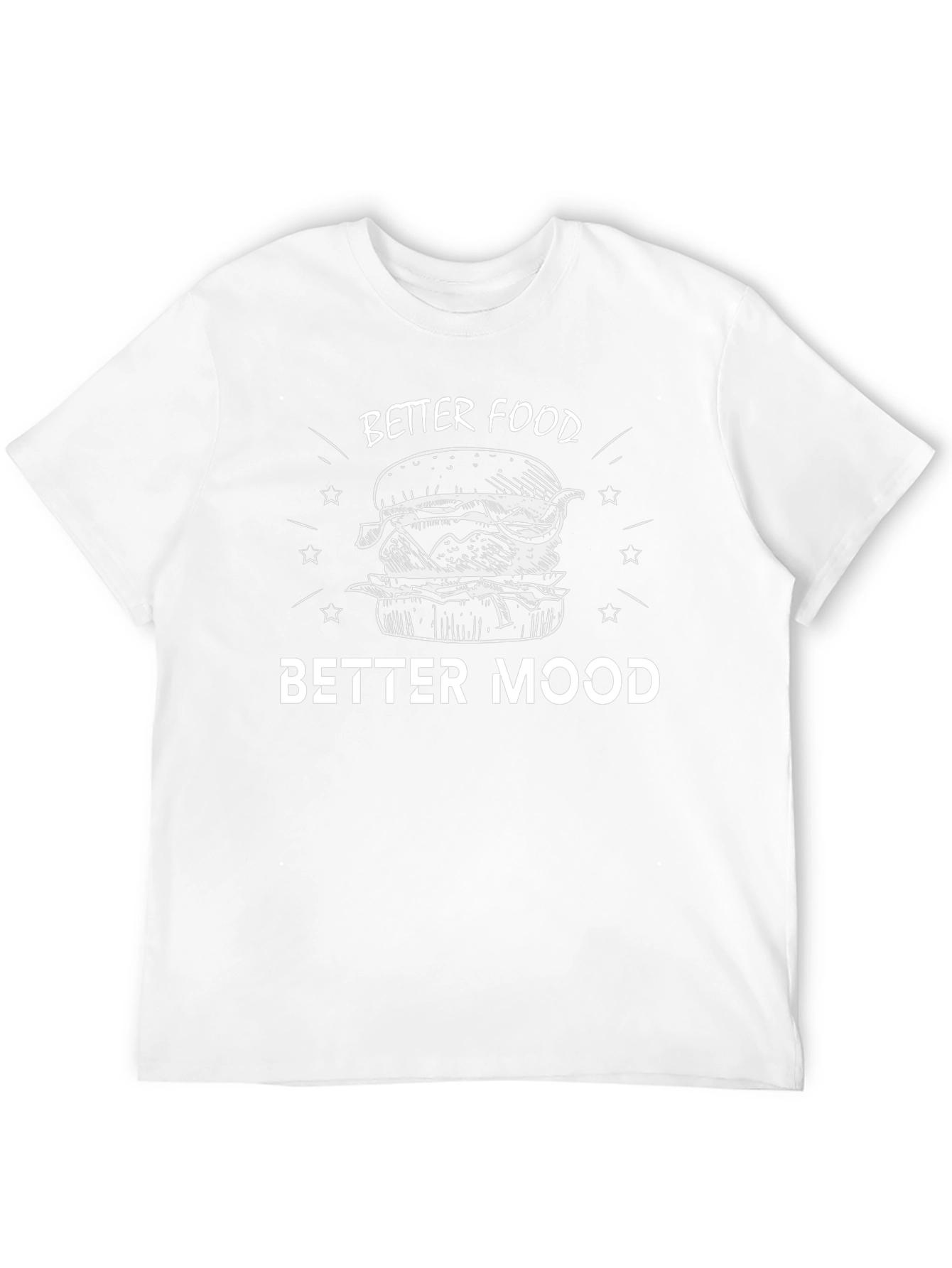 Better Food Better Mood Graphic T-Shirt