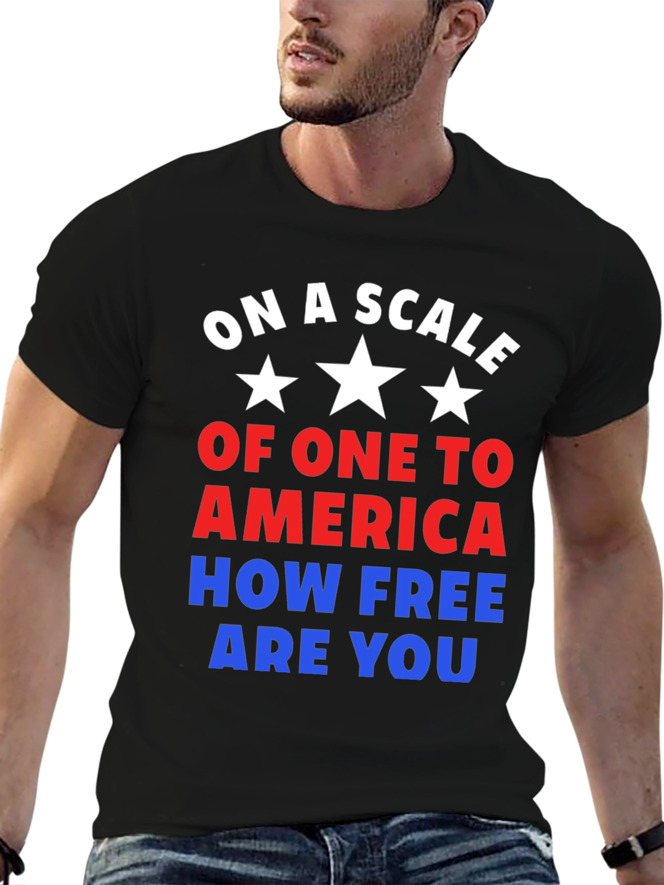 America Freedom Graphic T-Shirt