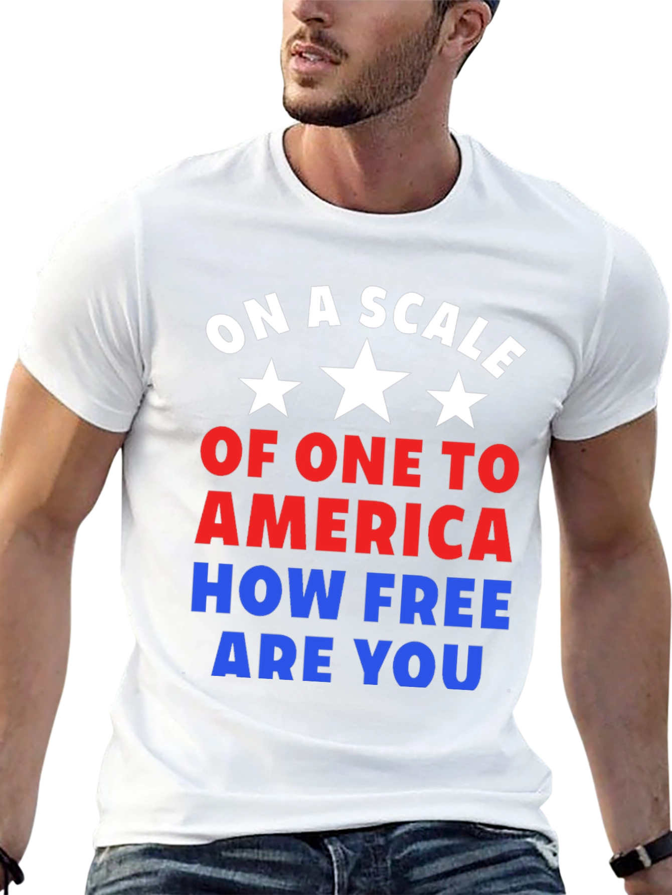 America Freedom Graphic T-Shirt