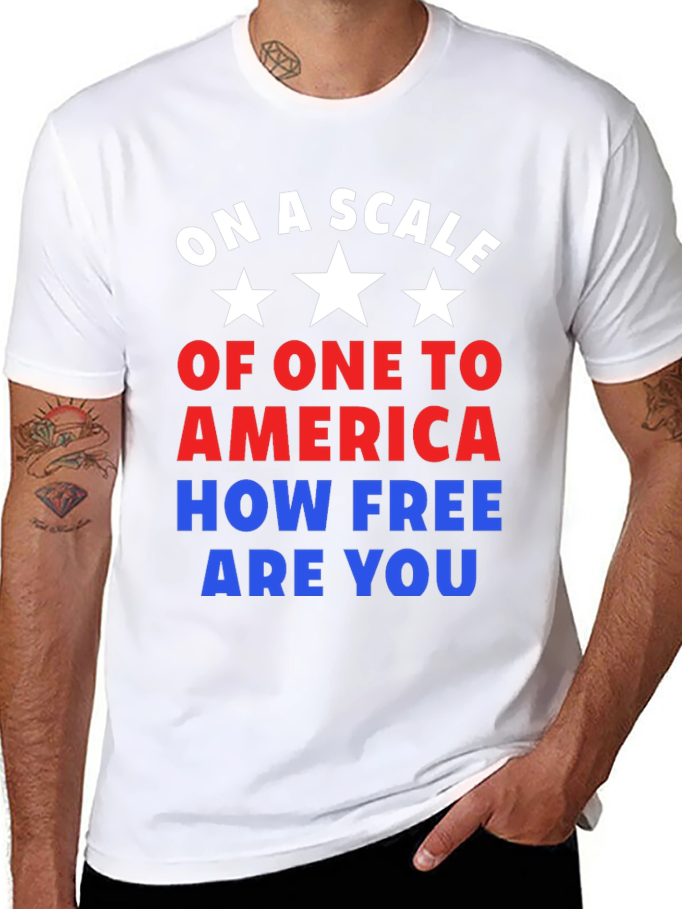 America Freedom Graphic T-Shirt