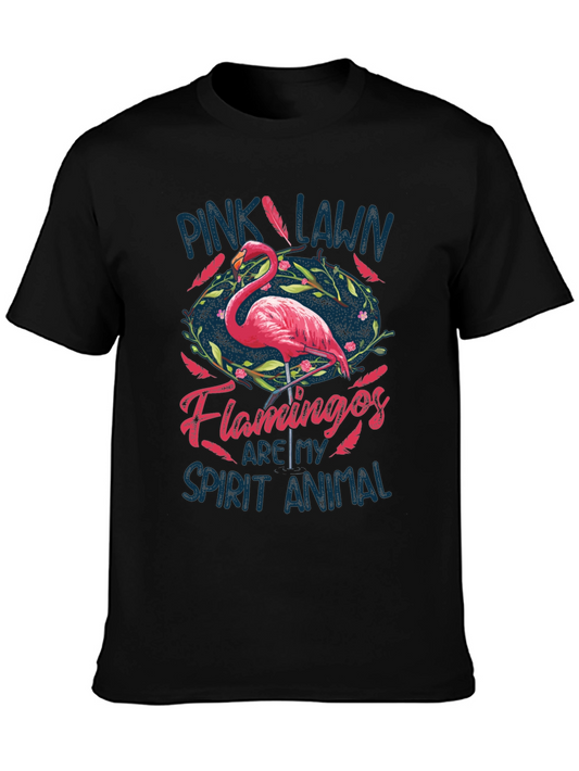 Pink Lawn Flamingos T-Shirt
