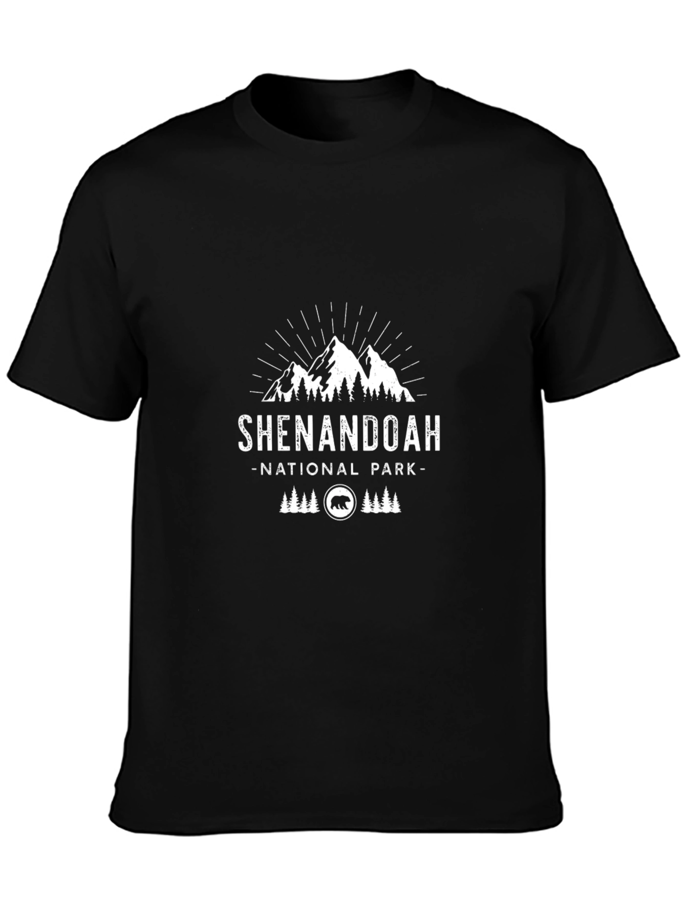 Shenandoah National Park Black T-Shirt