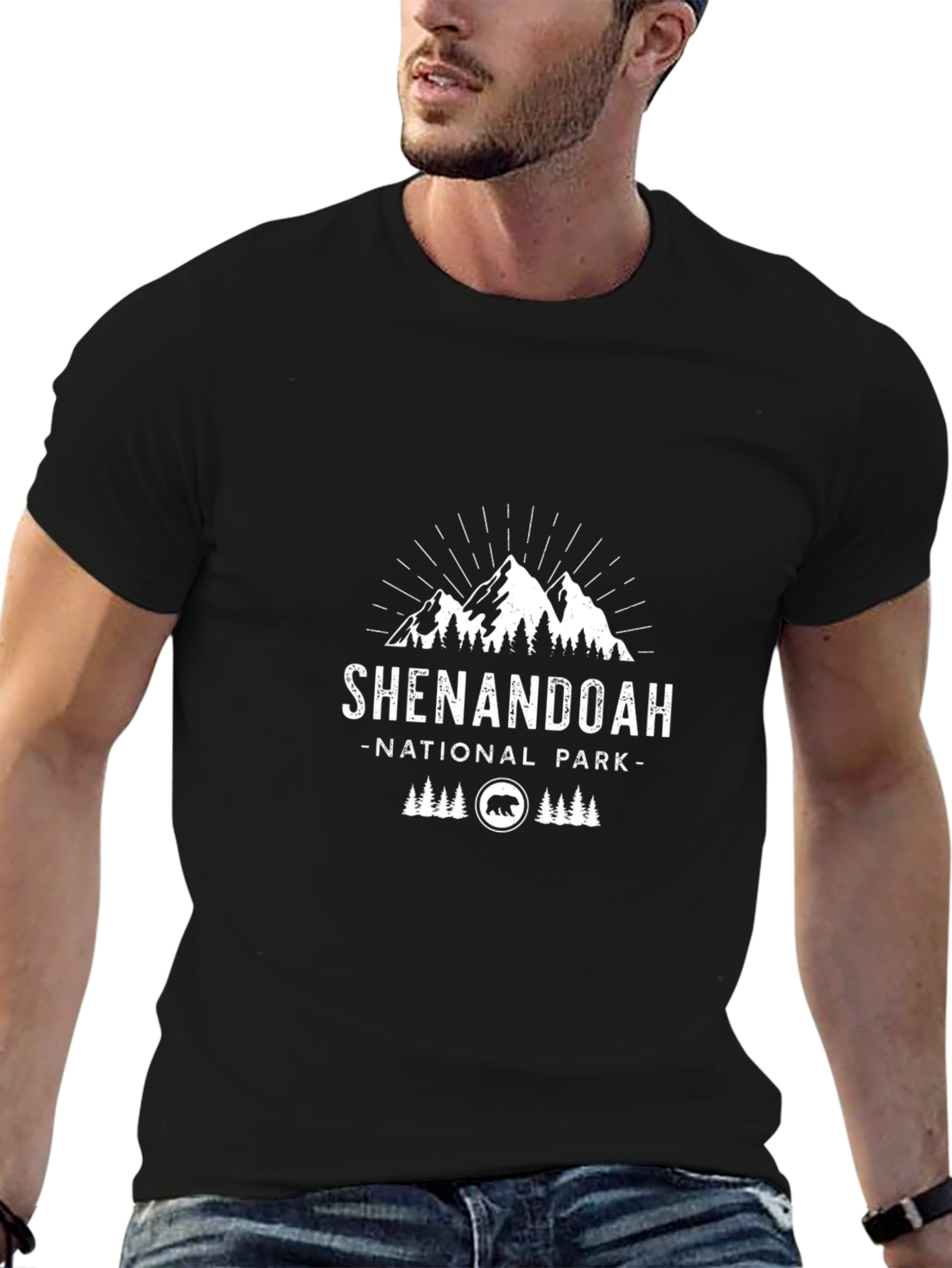 Shenandoah National Park Black T-Shirt
