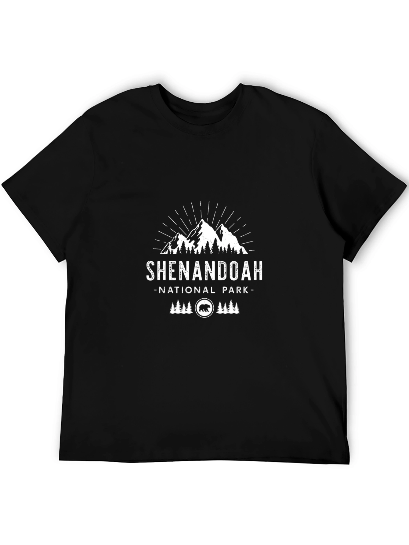 Shenandoah National Park Black T-Shirt
