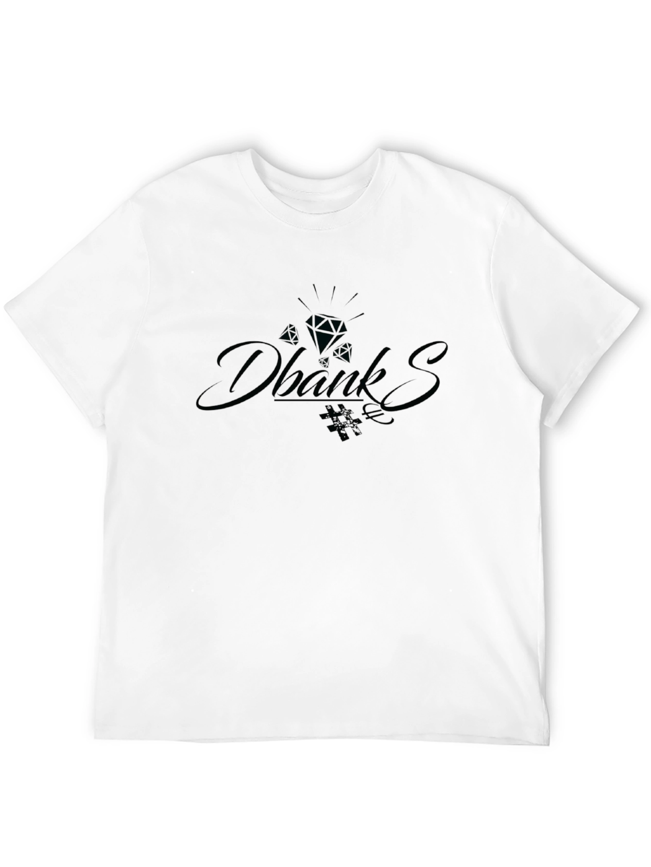 Mens Black Graphic Tee - Dbanks Style