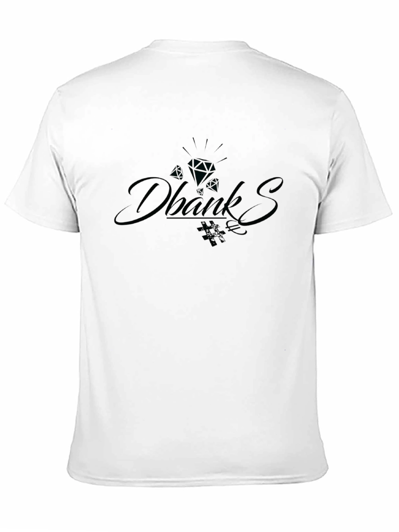 Mens Black Graphic Tee - Dbanks Style