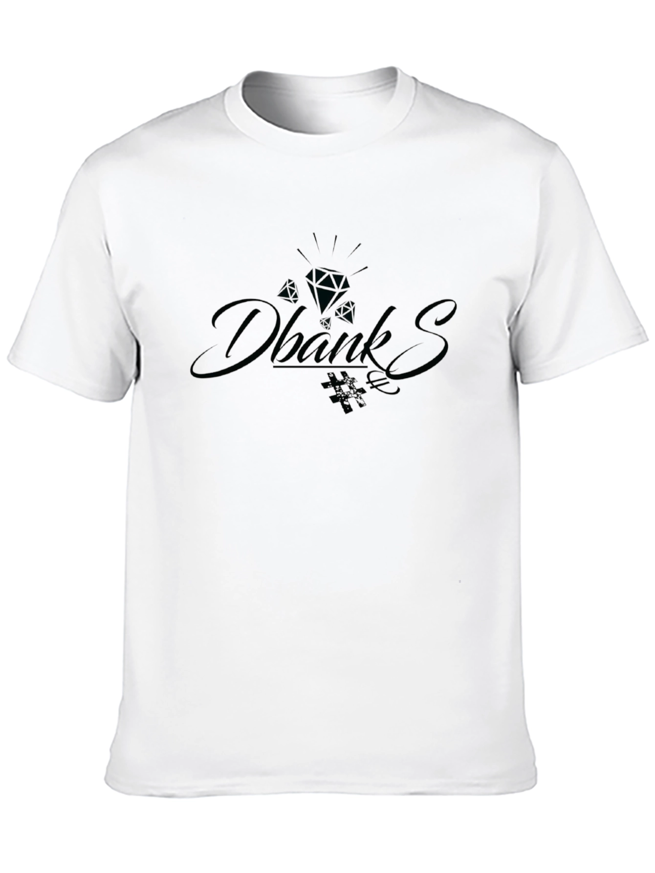 Mens Black Graphic Tee - Dbanks Style