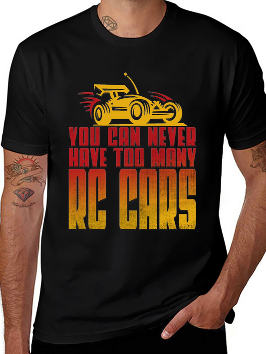 RC Cars Graphic T-Shirt - Never Too Many RC Cars