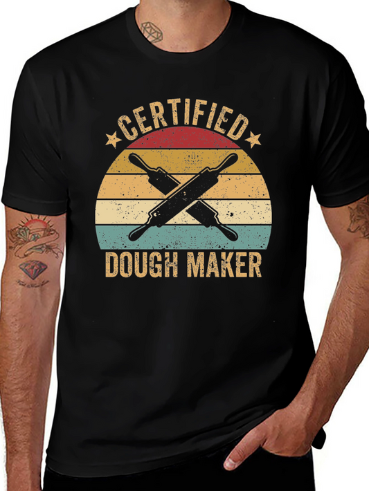 Certified Dough Maker T-Shirt - Baking Chef Tee