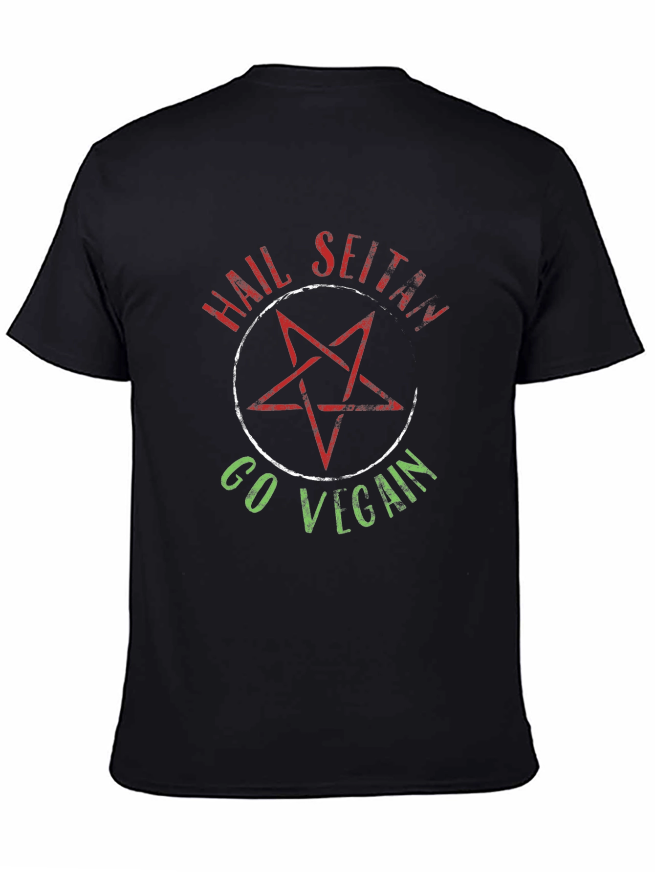 Hail Seitan Go Vegan T-Shirt