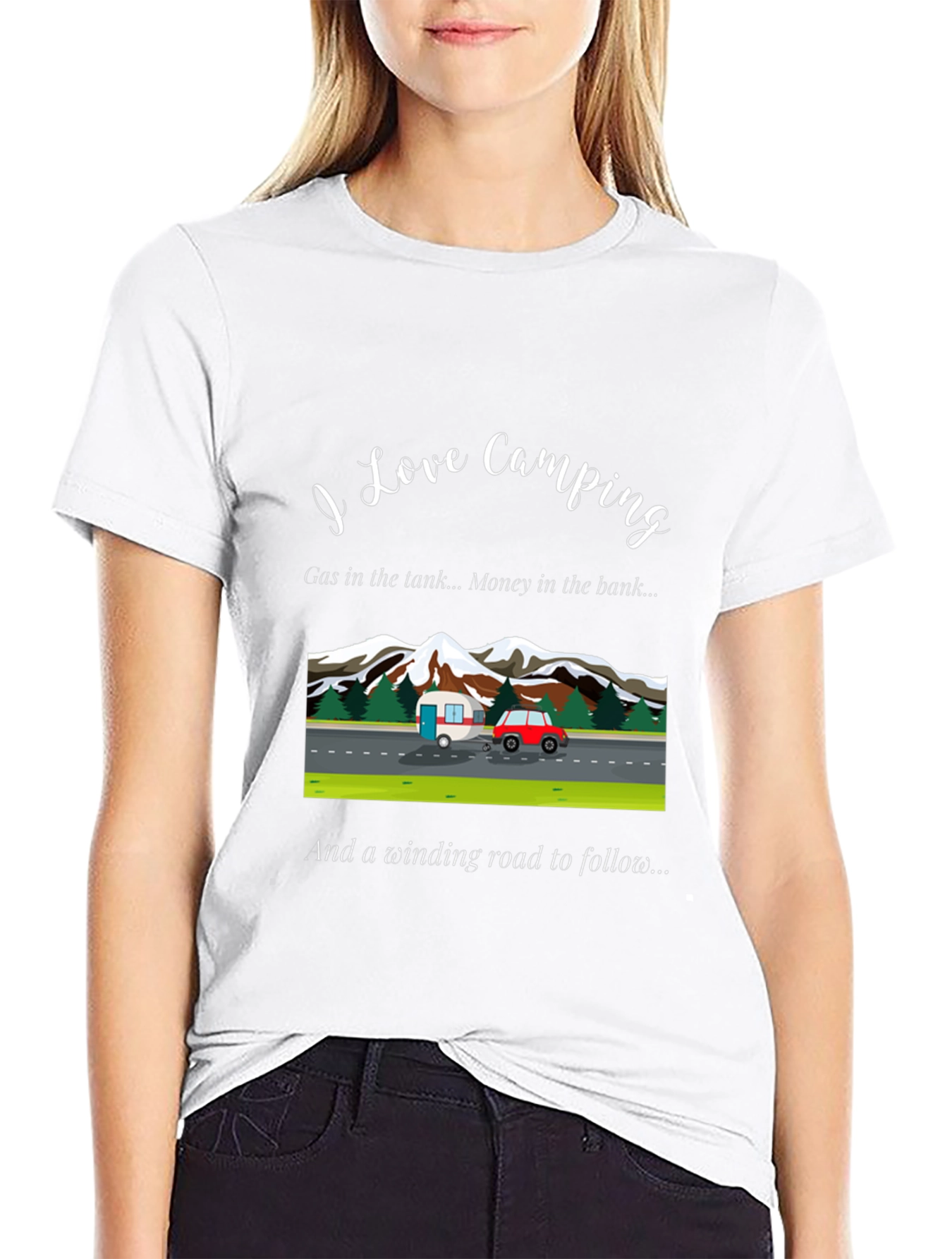 I Love Camping Graphic T-Shirt